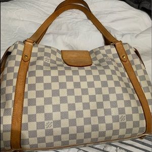 Wonderful Louis Vuitton Damier Azur Bag